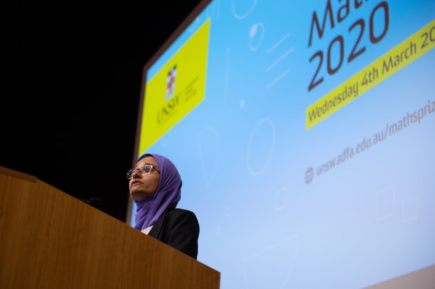 The annual award aims to address the gender gap in science, technology, engineering and mathematics. (ADFA)