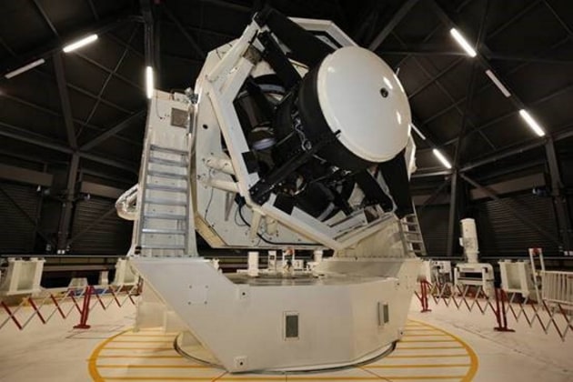 Images of space from the Space Surveillance Telescope in remote Western Australia have been captured. (Defence)