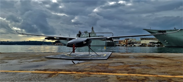 Carbonix's Domani drone. (Carbonix)