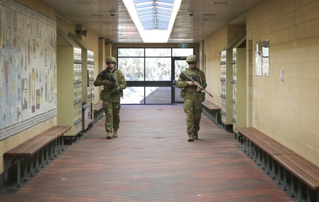 Army Reserve soldiers from 13th Brigade conduct Exercise ARRAS at Irwin Barracks, WA.