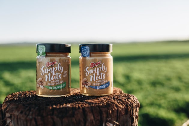Bega&rsquo;s Simply Nuts range was launched for the growing wellness market segment.