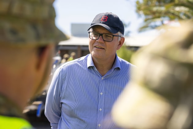 Prime Minister Scott Morrison. (Defence)