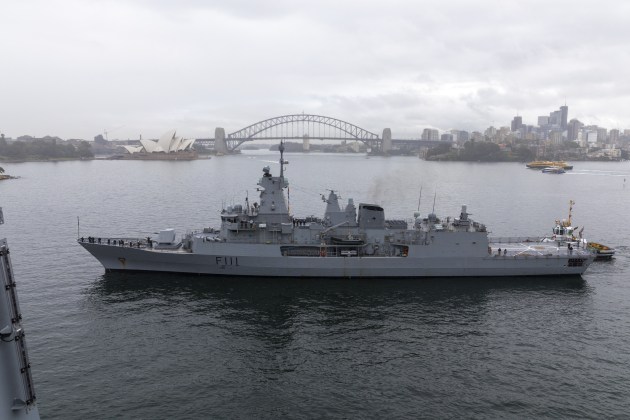 The Royal New Zealand Navy ANZAC-class frigate HMNZS Te Mana has recently completed an upgrade programme with sister ship Te Kaha in Canada. It is proving its missile capabilities in an exercise with the RAN.
Credit: Defence