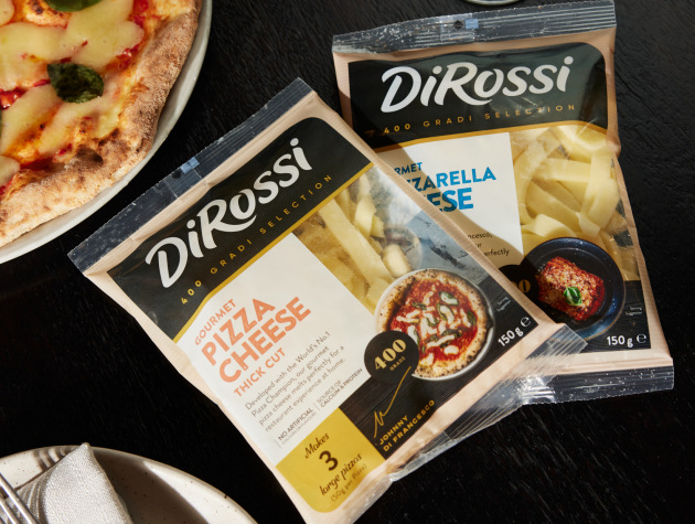 400 Gradi has partnered with DiRossi to launch 400 Gradi Selection thick-cut gourmet cheeses.