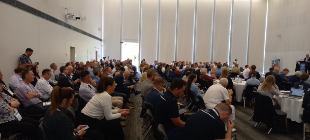 Over 200 delegates were in attendance at the inaugural ADM Western Australia Defence Forum. (Kylie Leonard)