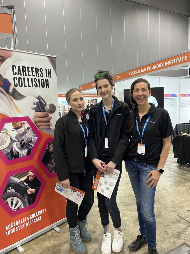 Australian Collision Industry Alliance at Tradesfit for Women