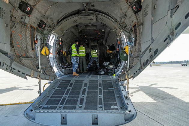 No. 35 Squadron crew demonstrating advanced take-off capability on a shorter, less prepared runway on Badu Island for the first time, during Exercise Coastwatcher Wallaby 23.
Credit: Defence