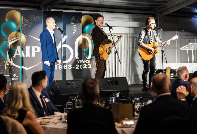 Popular Melbourne Comedy Festival band Tripod provided entertainment and much amusement.