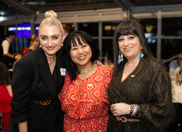 Valentyna Skyba, Nis Ikhwan and Laurine Georges