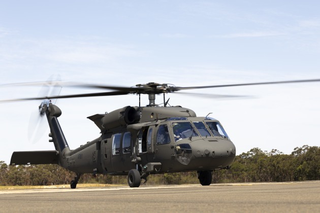 An Australian UH-60M. 

Credit: Defence