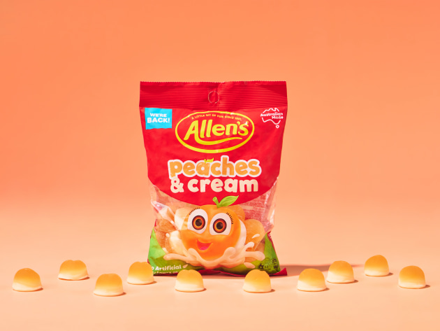Nestl&eacute; lolly brand, Allens, is bringing back a fan favourite sweet treat in its own bag for the first time in five years &ndash; Allen&rsquo;s Peaches & Cream.
Source: Allens