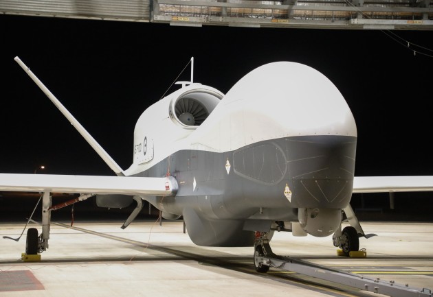 Australia&rsquo;s first MQ-4C Triton Remotely Piloted Aircraft System arrived at RAAF Base Tindal in June. 

Credit: Defence