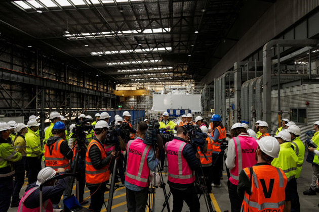 Construction of Australia&rsquo;s AUKUS-class nuclear powered submarines is more than a decade away, but when it happens it will be in a new production facility near where the Navy&rsquo;s Collins-class submarines were built in an earlier age.

Credit: AC Ivan Smotrov / Defence