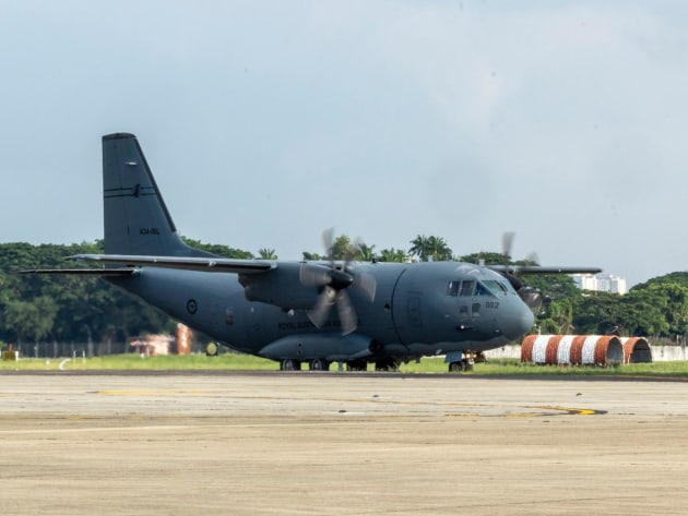 An RAAF C-27J Spartan arrives at RMAF Base Butterworth as part of Exercise Bersama Shield 26.

Credit: Defence
