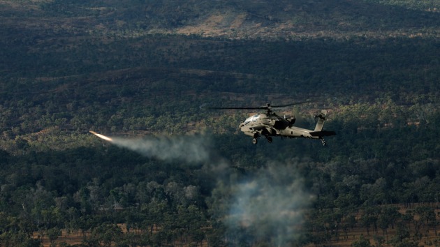 The Australian Army has conducted the first successful live-firing of AH-64E Apache helicopters on Australian soil.

Credit: SGT Samuel Miller / Defence