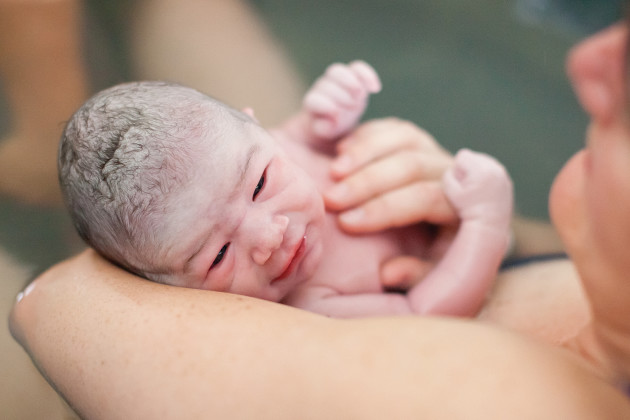 A peaceful homebirth. &copy; Keri-Anne Dilworth.