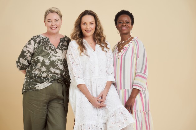 L-R: Chelsea Bonner, Alison Brahe Daddo, and Aminata Conteh-Biger