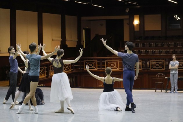 Rehearsing 'Jewels'.
Photo: DAMIR YUSUPOV