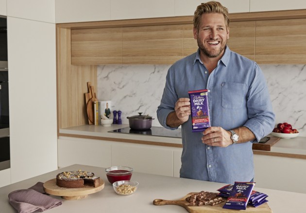 Cadbury Australia has launched Curtis Stone&rsquo;s Raspberry & Hazelnut Tart, inspired by another of the chef&rsquo;s family recipes.