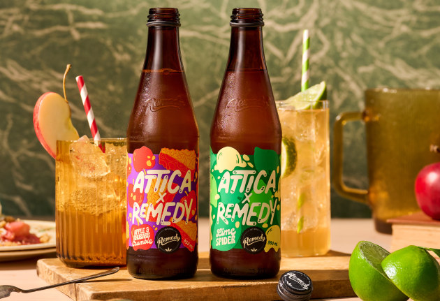 Remedy Drinks has launched its collaboration with chef Ben Shewry: Attica x Remedy.
