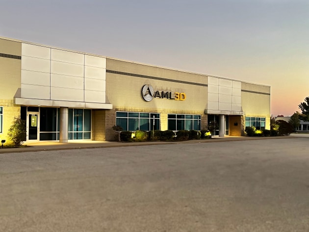The new facility. 

Credit: AML3D