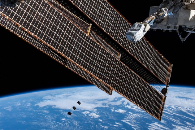 Binar-1 deployment. (JAXA/Space BD)