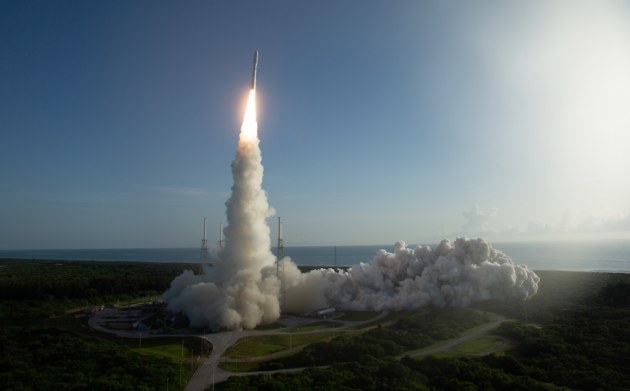The Perseverance rover launched from Florida in July last year.
NASA/Joel Kowsky