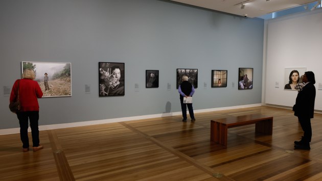 The National Photographic Portrait Prize Retrospective. Image: Tim Levy.