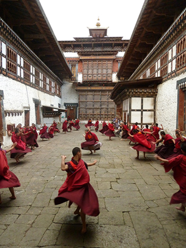 Dancing Monks