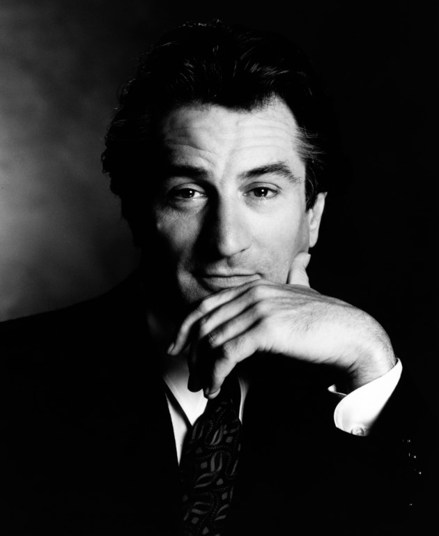 &copy; Greg Gorman. Robert De Niro, New York, 1990.