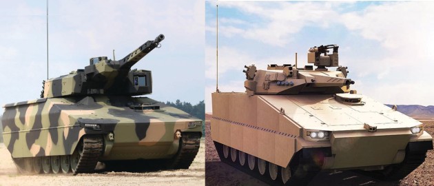 The Commonwealth has shortlisted Rheinmetall's Lynx Infantry Fighting Vehicle (IFV) and Hanwha's Redback IFV for Land 400 Phase 3.
