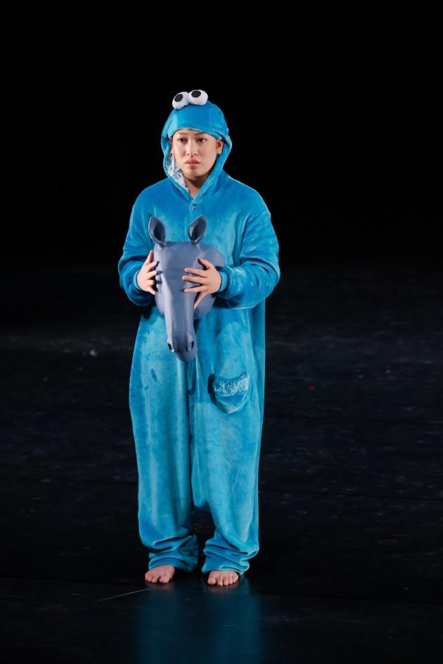 Third year student Aleeya McFadyen-Rew in 'Showpony'. Photo by Stephen A'Court.