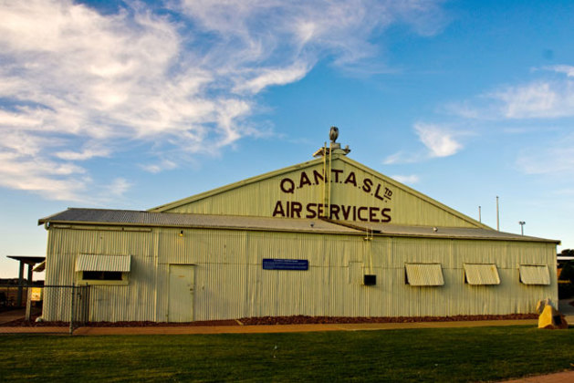Crammed with history and incredible memorabilia, the heritage listed original Qantas hangar is part of the Qantas Founders Museum. (Shelley Ross)