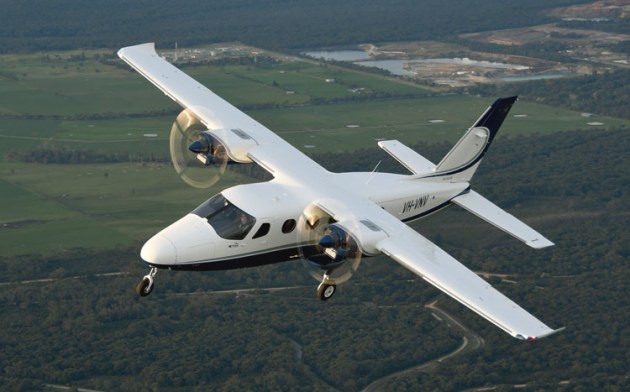 Traveller VH-VNV in flight. (Steve Hitchen)