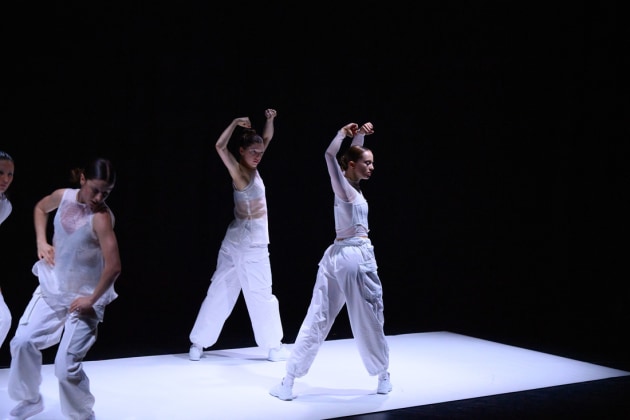Sara Andrlon and Katherine Sonnekus in Tug by O&rsquo;Rourke. Photo by Brodie James.