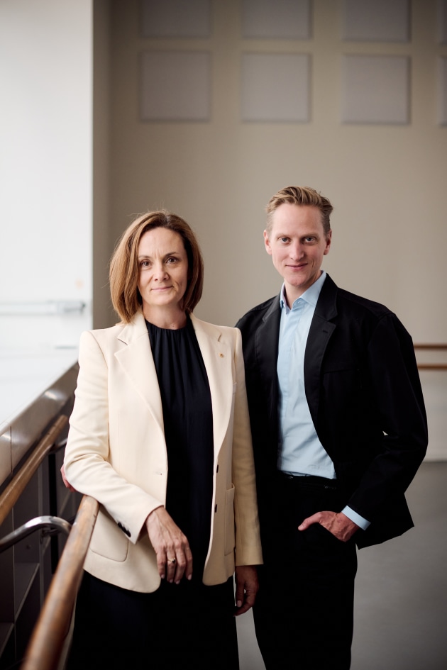 Claire Spencer and David Hallberg