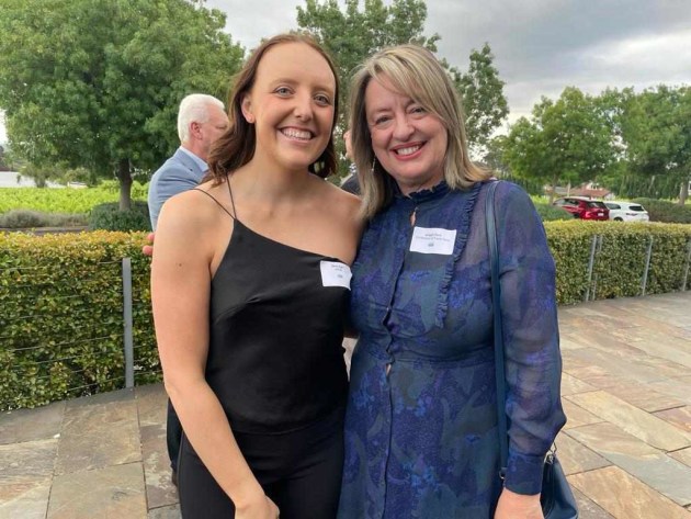 APPMA marketing and events manager Denni Egan, and APPEX sales manager Abby Ford, of ETF.