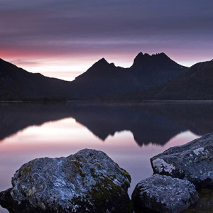 Cradle Mountain and Dove Lake. Photo by Michael Snedic.