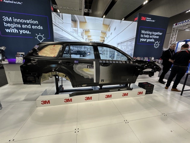 3M stand at Collision repair expo