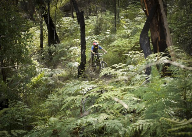 <p>Lachlan Clarke racing in the under 15s - great to see the kids having a crack in such a challenging event.</p>