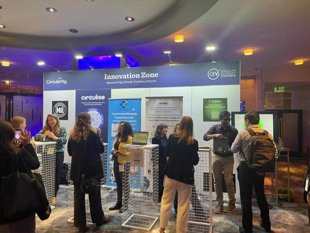Circular ideas and solutions on show at the Innovation Zone.