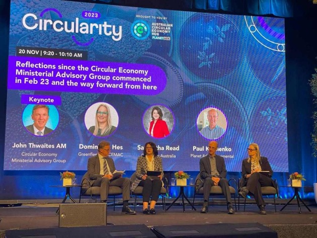 Robust discussion on this panel; top takeout from Dr Dominique Hes: There is no waste in Nature, we need to look to nature when designing infrastructure systems for circularity.