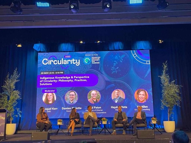 Care for Country and Country will care for you: this panel session was a highlight of the event.