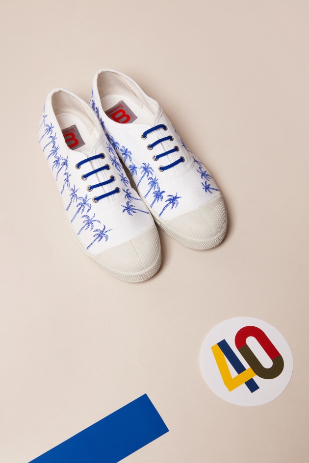 Bensimon custom shoe by Collette Dinnigan