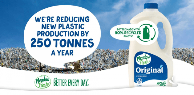 Goodman Fielder Meadow Fresh Milk 30% rHDPE Bottle (Pact Group)