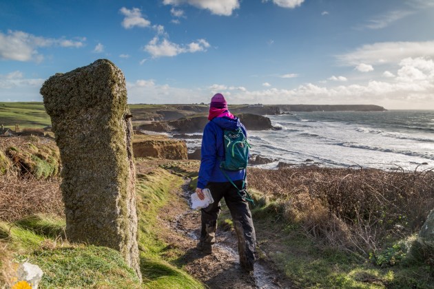 Ancient standing stones; history abounds on this much-loved trail.