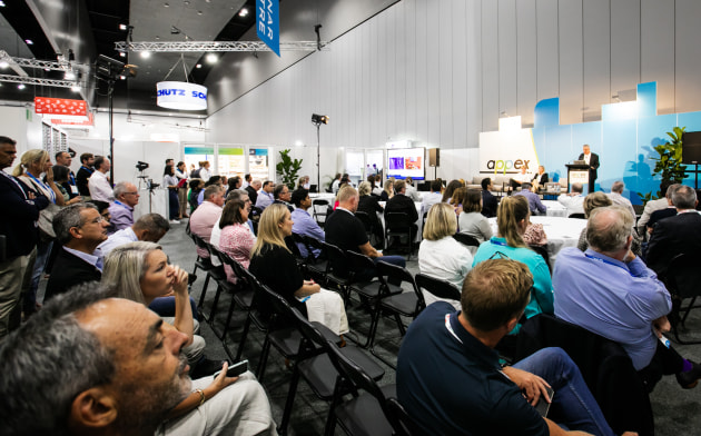 Throughout the trade show, numerous popular seminars and talks were held.