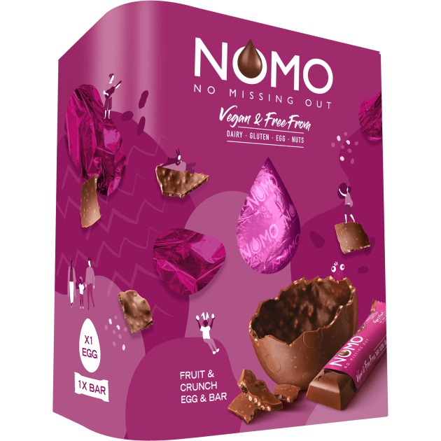 UK's #1 Vegan and chocolate free brand NOMO has arrived in Australia in time for Easter.
