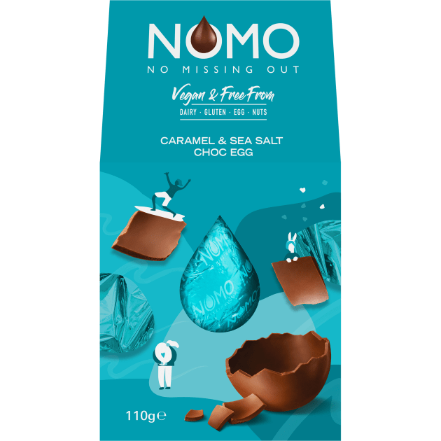 UK's #1 Vegan and chocolate free brand NOMO has arrived in Australia in time for Easter.