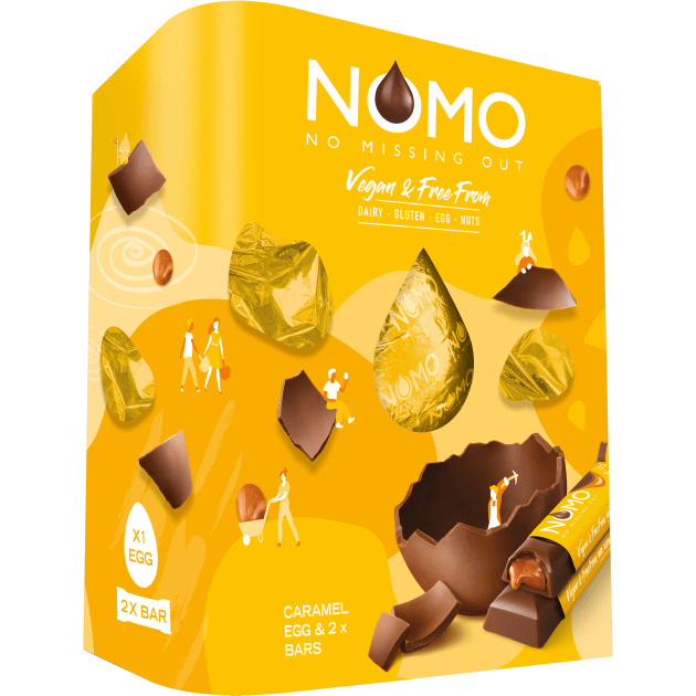 UK's #1 Vegan and chocolate free brand NOMO has arrived in Australia in time for Easter.